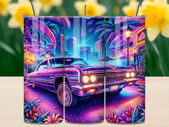 Download 90s Aesthetic Lowrider Tumbler Wrap PNG - 90s aesthetic Collection