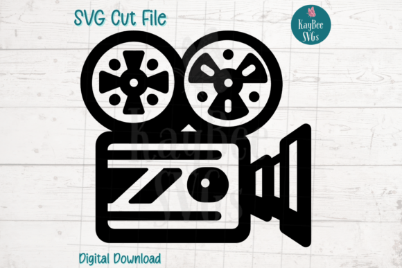 Download Movie Film Camera SVG Cut File - Film Collection
