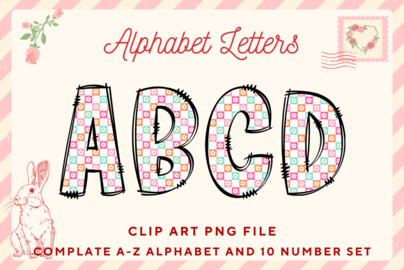 Download Retro Doodle Alphabet Vintage Letters24 - Retro doodle Collection