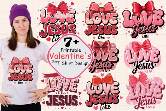 Download Valentines T Shirt Designs Bundle - T shirt design Collection