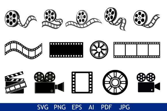 Download Classic Cinematic Film Reel Collection - Film Collection