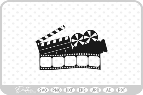 Download Film Reel Movie SVG PNG DXF - Film Collection
